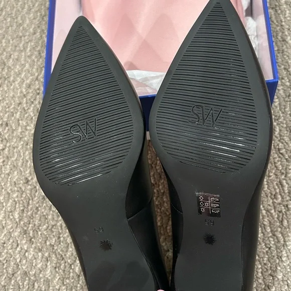 BNWT Stuart Weitzman Dancer 75 Pumps in Black - Size 6.5 - Picture 8 of 11
